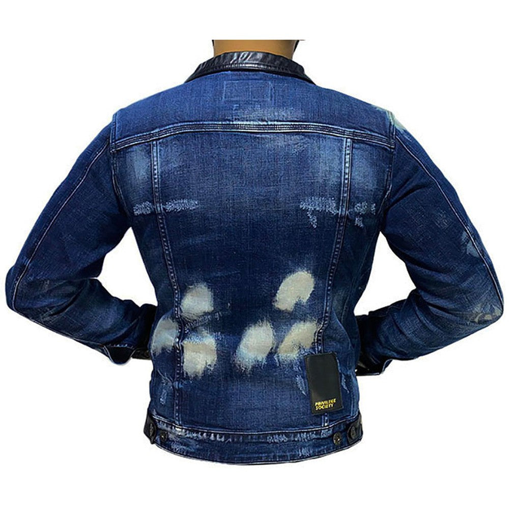 Victory Denim Jacket – PRIVILEGE SOCIETY