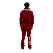 Load image into Gallery viewer, Mens - PS Fleece Stacked Joggers, Maroon