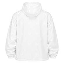 Load image into Gallery viewer, Monogram Windbreaker Pullover, White