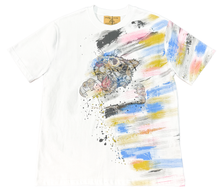 Load image into Gallery viewer, Tiger Instinct Rhinestone Tee, White