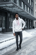 Load image into Gallery viewer, Men's Gemma Pullover Hoodie, White