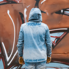 Load image into Gallery viewer, Trailblaze Denim Hoodie Jacket, Stone Wash