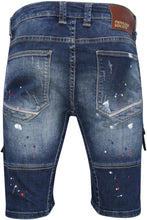 Load image into Gallery viewer, Men&#39;s 24K Gold Denim Shorts