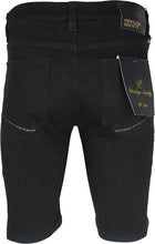 Load image into Gallery viewer, Privilege Society Men's Black 777 Denim Shorts