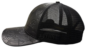 Heritage Trucker Leather Strap, Black