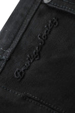 Load image into Gallery viewer, Privilege Society Men's Black 777 Denim Shorts