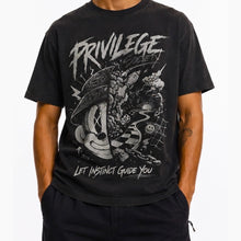 Load image into Gallery viewer, Men's Manifesto Box Tee , Black