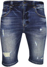 Load image into Gallery viewer, Men&#39;s Platinum Ice Denim Shorts