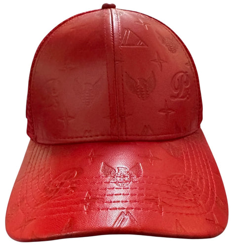 Heritage Trucker Leather Strap, Red