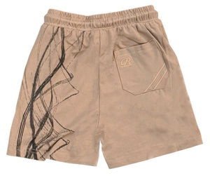 Kid's Glory Shorts, Khaki / Black