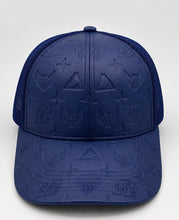 Load image into Gallery viewer, Heritage Trucker Leather Strap - Navy, Navy