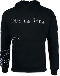 Vive La Vida Pullover Hoodie, Black