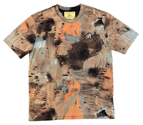 Men's Recon Box Tee, Rust