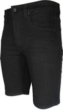 Load image into Gallery viewer, Privilege Society Men's Black 777 Denim Shorts