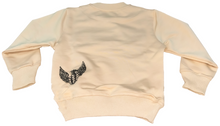 Load image into Gallery viewer, Kid&#39;s 30k Stitch Wool Crewneck Sweater, Khaki