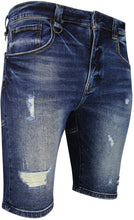 Load image into Gallery viewer, Men&#39;s Platinum Ice Denim Shorts