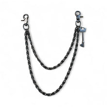 Load image into Gallery viewer, The Vault Jean Chain, Gun Metal