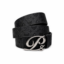 Load image into Gallery viewer, Monarch Leather Belt, Black