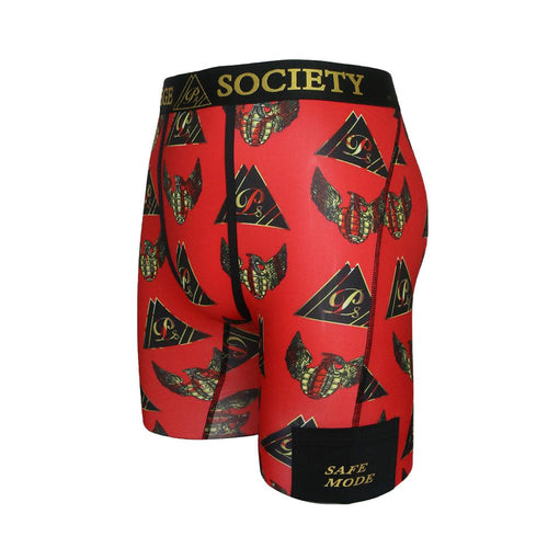 Trinade Monogram Underwear Red