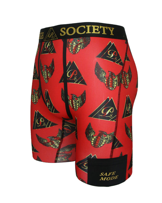 Trinade Monogram Underwear Red