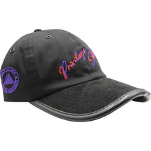 Load image into Gallery viewer, PS Limited Script Dad Hat, Black/Purple