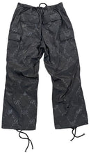 Load image into Gallery viewer, Monogram Windbreaker Pants, Black