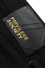Load image into Gallery viewer, Privilege Society Men's Black 777 Denim Shorts
