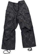 Load image into Gallery viewer, Monogram Windbreaker Pants, Black