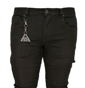 3D Black Stone - Skinny Jean