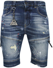 Load image into Gallery viewer, Men&#39;s 24K Gold Denim Shorts