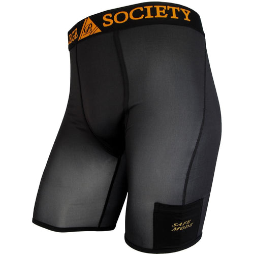 Duo Double Pack Underwear, Black Black/Orange