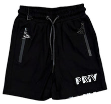 Load image into Gallery viewer, Kid&#39;s Glory Shorts, Black / White