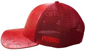 Heritage Trucker Leather Strap, Red