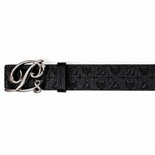 Load image into Gallery viewer, Monarch Leather Belt, Black