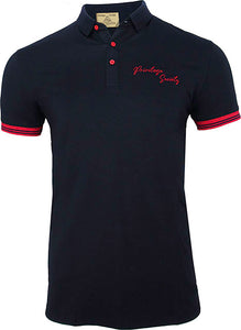 PS Script Polo Shirt , Red/Black