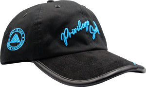 PS Limited Script Dad Hat, Black/White