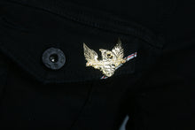 Load image into Gallery viewer, Triple Black Denim Jacket  PS4854-TB