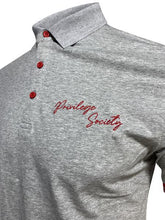 Load image into Gallery viewer, PS Script Polo Shirt , Red/Black