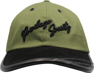 PS Limited Script Dad Hat, Olive/Black